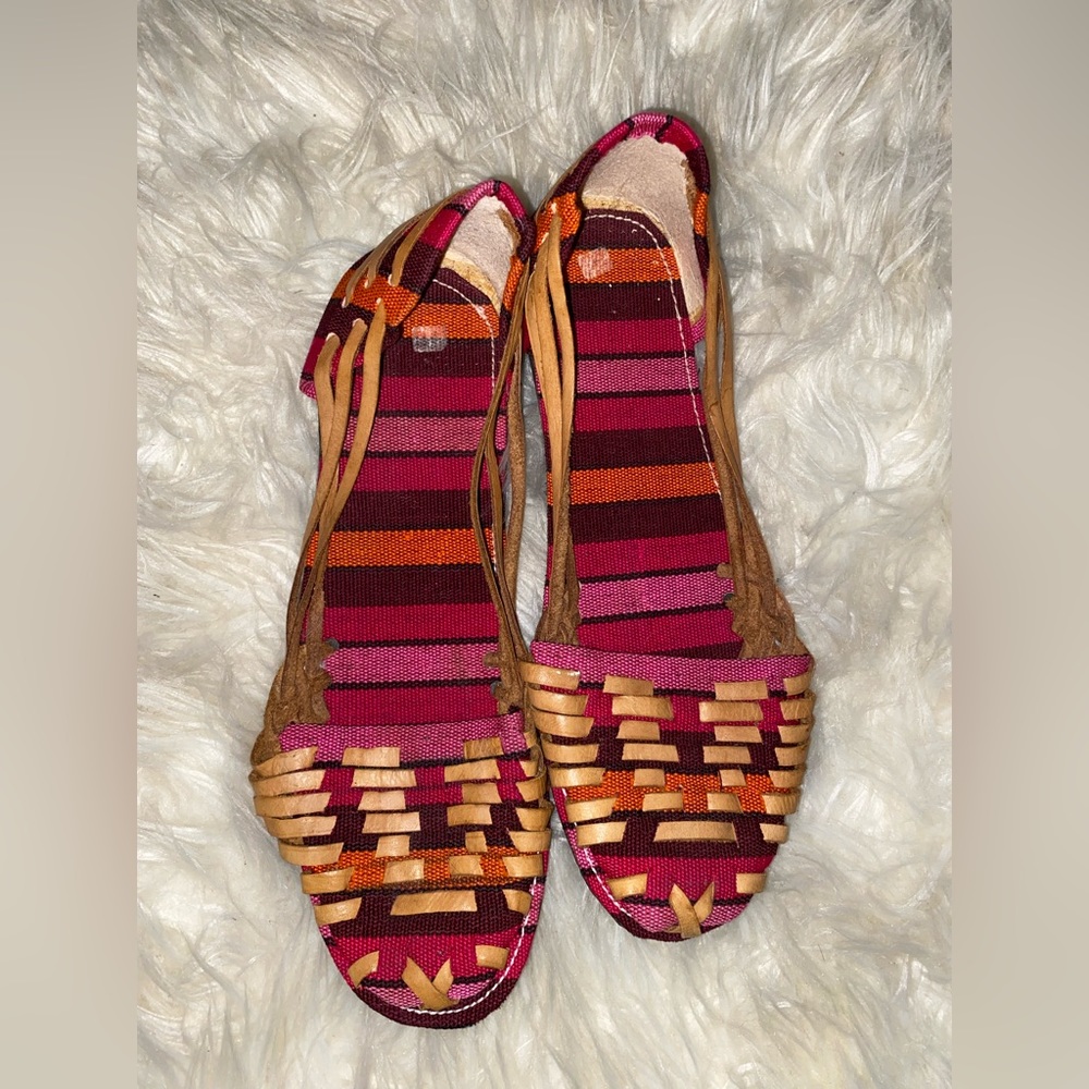 Pretty sandals I found in a beautiful village in Aruba